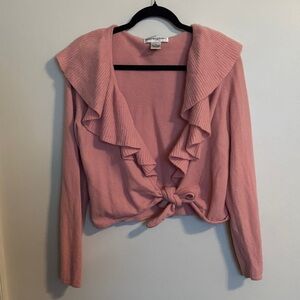 Bloomingdale's Soft Pink Cashmere Sweater